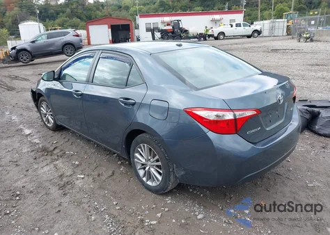 2015 Toyota Corolla Le Premium from USA, damaged, VIN 2T1BURHE7FC467951